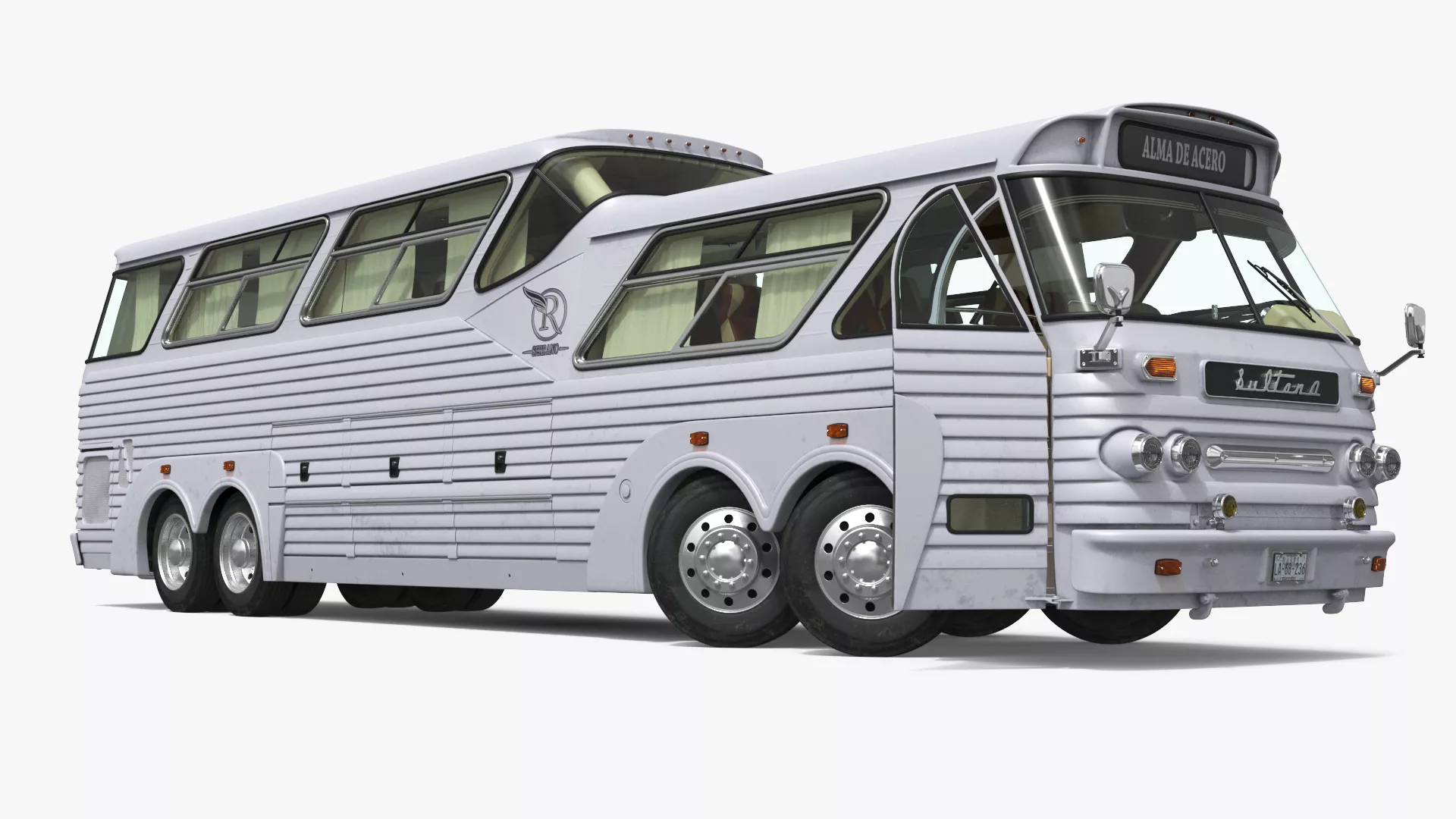 Sultana TM40 Touring Motor Coach Rigged 3D model