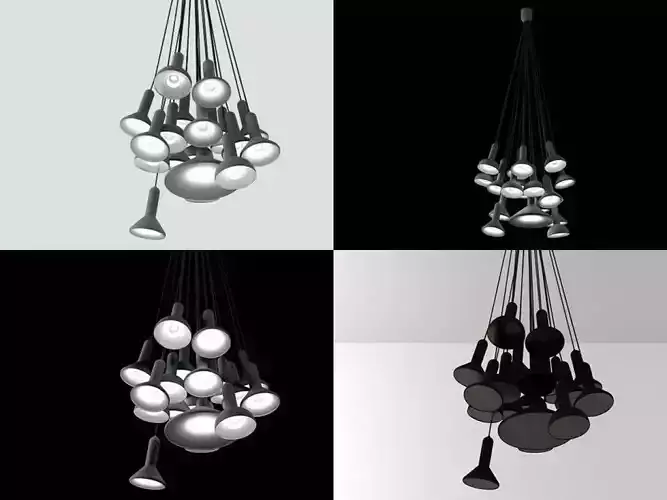 Torch bunch 20 3D model