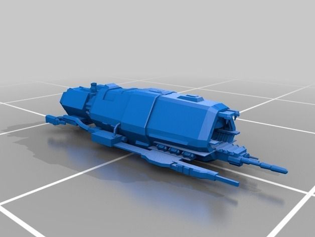 Eve Online Minmatar Battleship Collection Free 3D print model_3