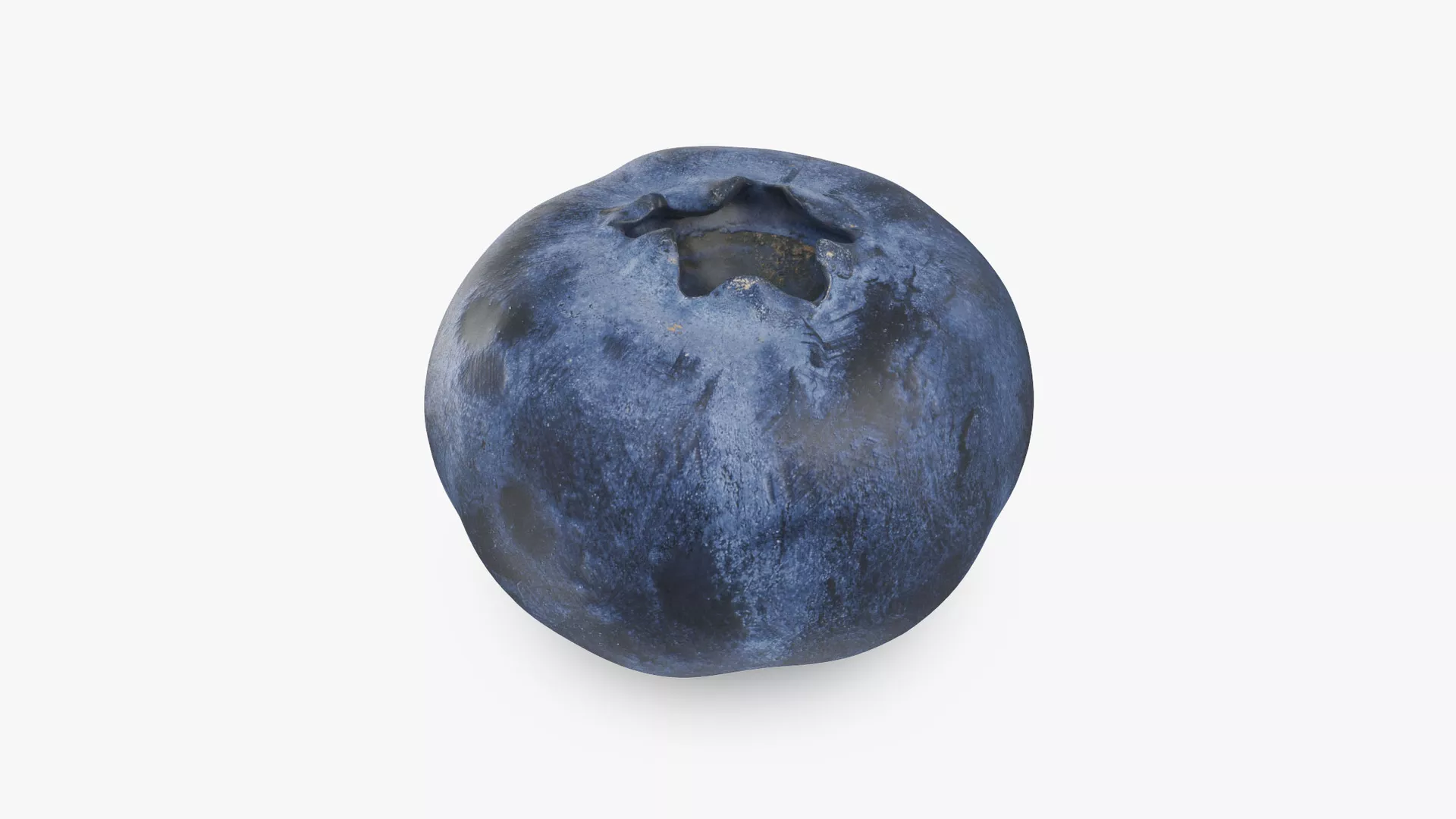 Blueberry 01 Low-poly 3D model