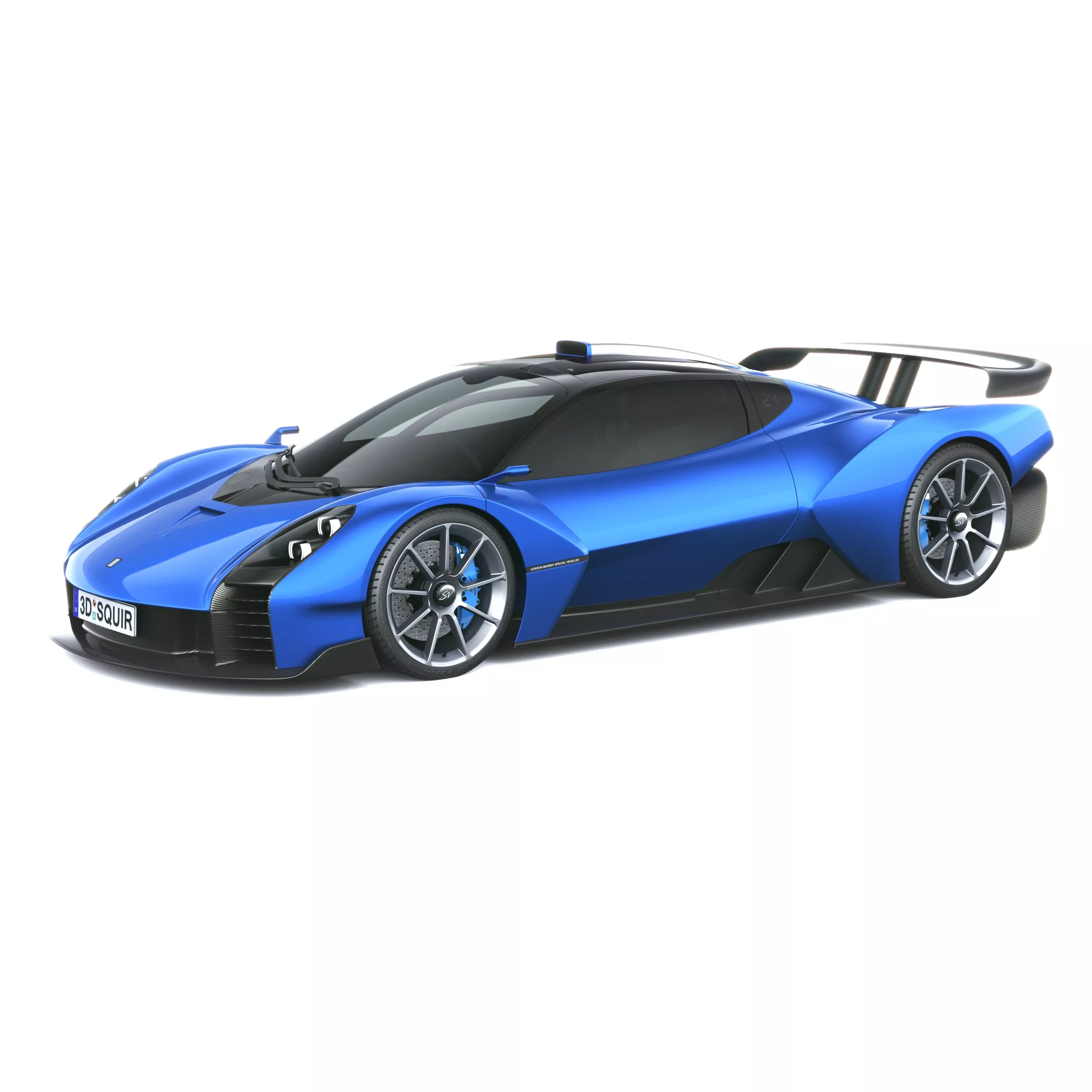 Gordon Murray Le Mans GTR 2027 3D model