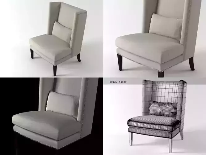 Malibu wing chair