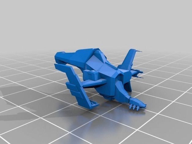 Eve Online - Caldari Cruiser Collection Free 3D print model_1