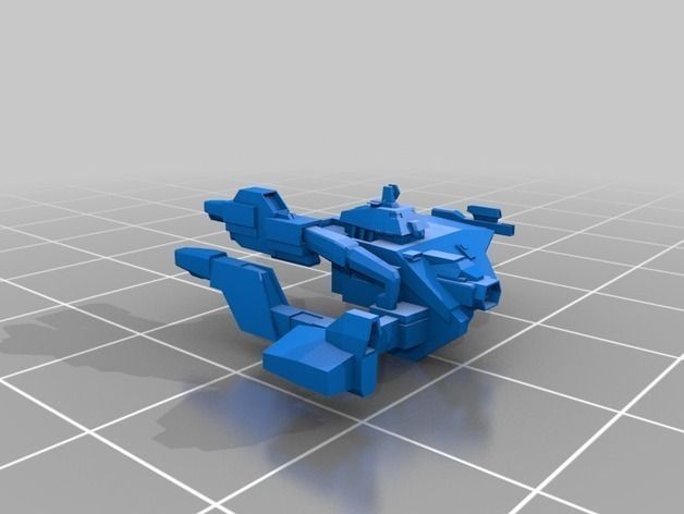 Eve Online - Caldari Cruiser Collection Free 3D print model_2