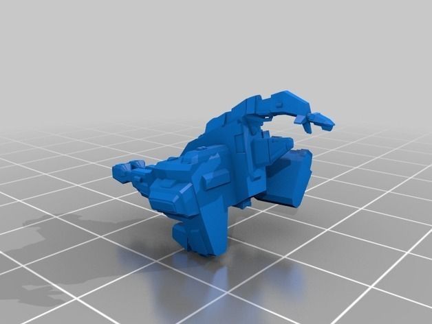 Eve Online - Caldari Cruiser Collection Free 3D print model_3