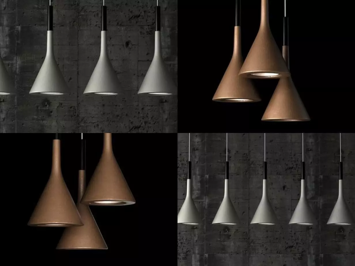 Aplomb pendant lights 3D model_0