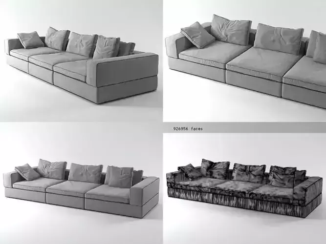 Life Sofa 3-Seat