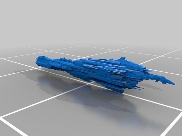 Eve Online - Caldari Capital Collection Free 3D print model_4