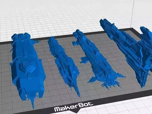 Eve Online - Caldari Capital Collection Free 3D print model