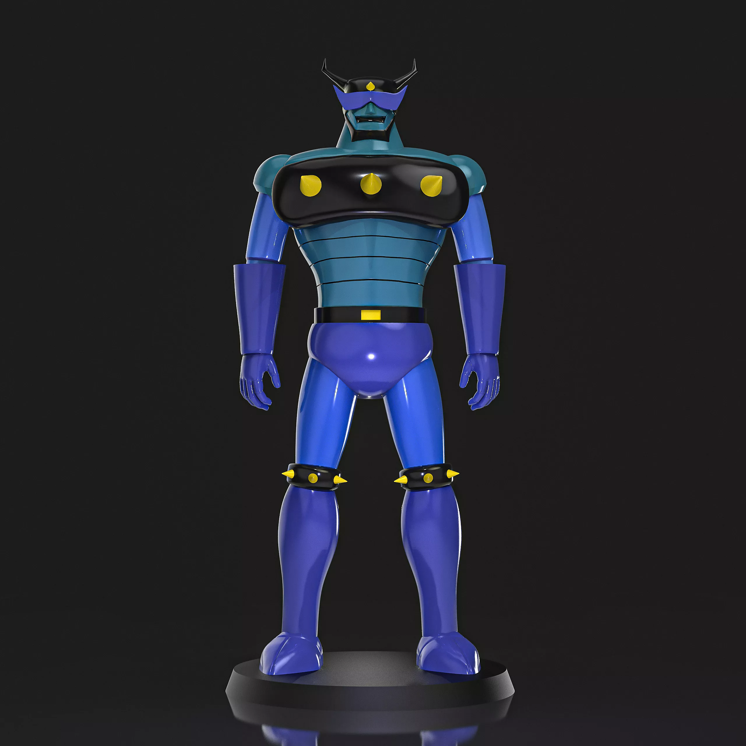 Dankimus C2 Mazinger vs Devilman 3D print model