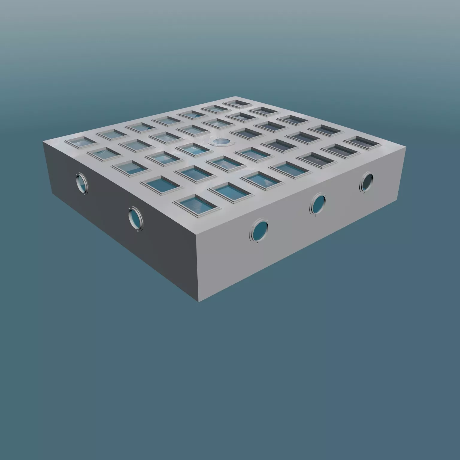 liner Olympic dome cover aft 3D model