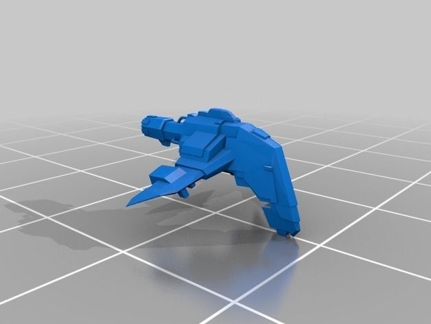 Eve Online - Caldari Frigates Free 3D print model_4