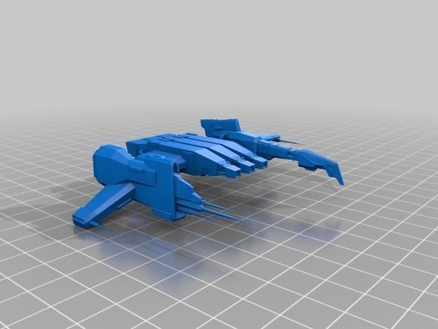 Eve Online - Caldari Frigates Free 3D print model_3