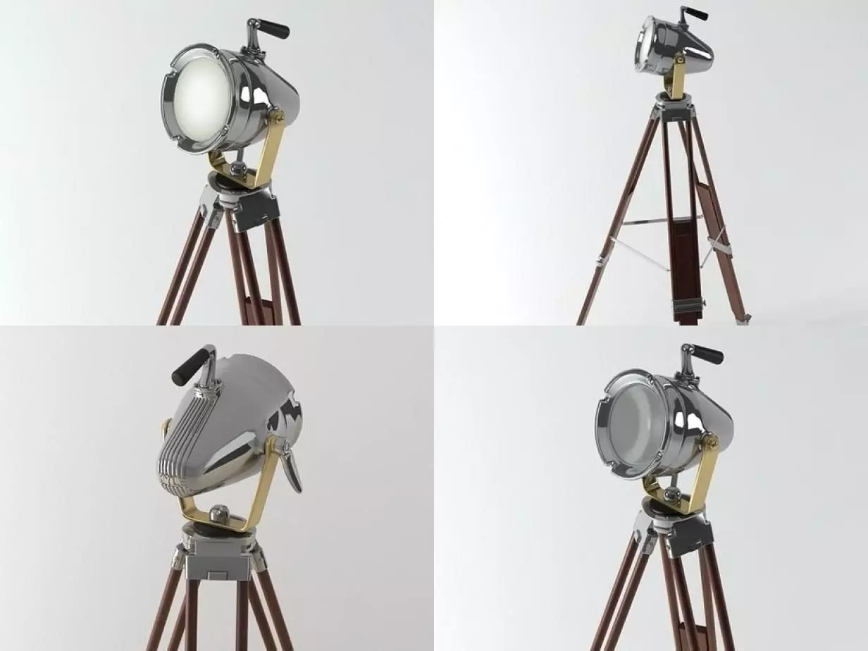 Spot Light 3D model_1