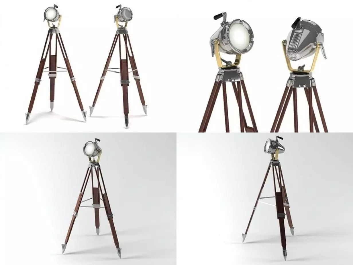 Spot Light 3D model_0