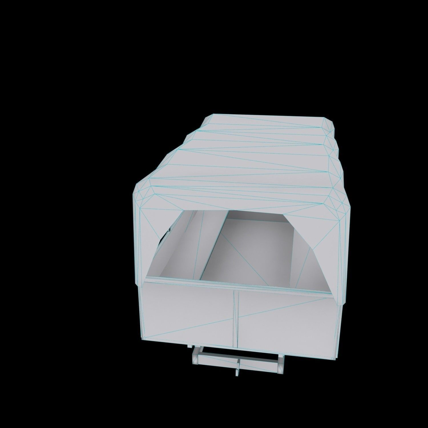 Fiat 621 L Low-poly 3D model_12