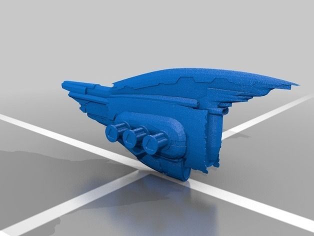 Eve Online - Amarr Capitals Free 3D print model_3