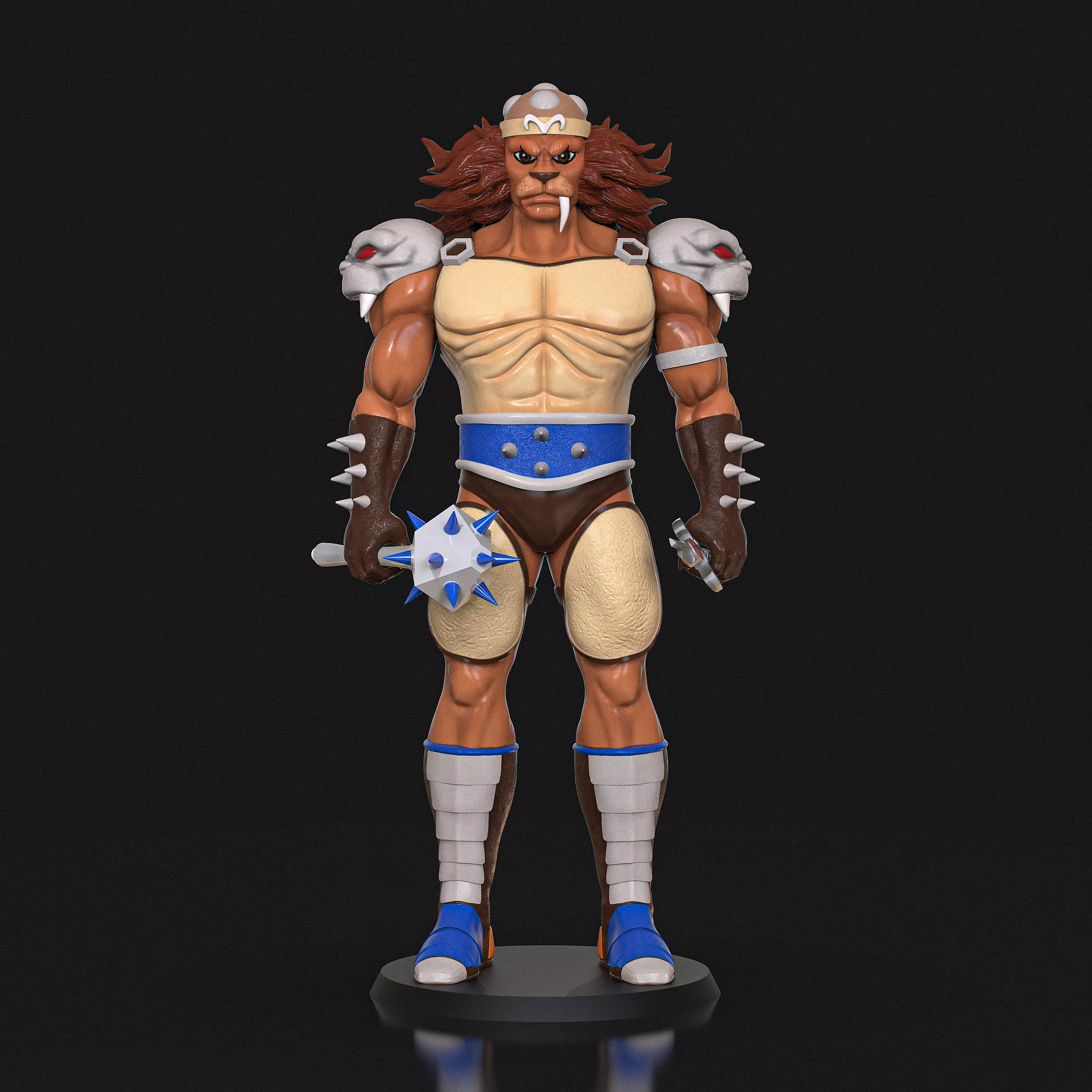 Grune the Destroyer Thundercats 3D print model