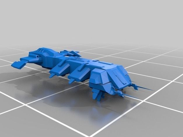 Eve Online - Caldari Destroyers Free 3D print model_2