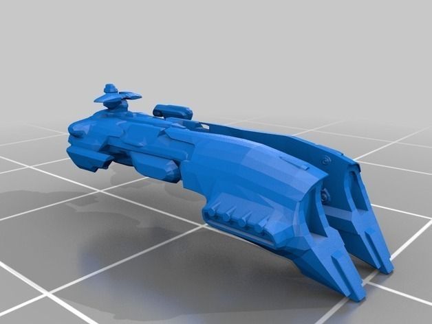Gallente Battleships - Eve Online Free 3D print model_2