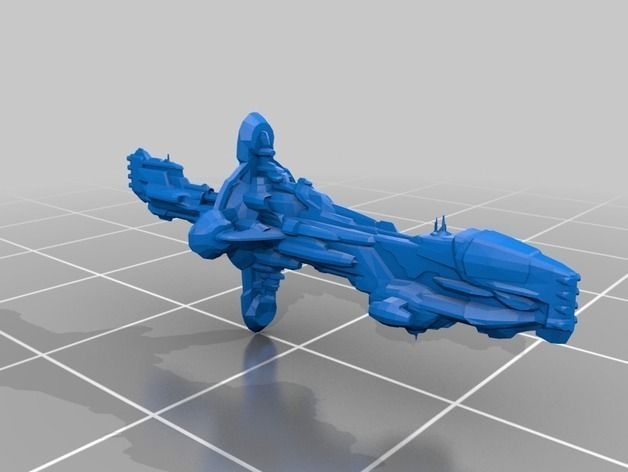 Gallente Battleships - Eve Online Free 3D print model_3