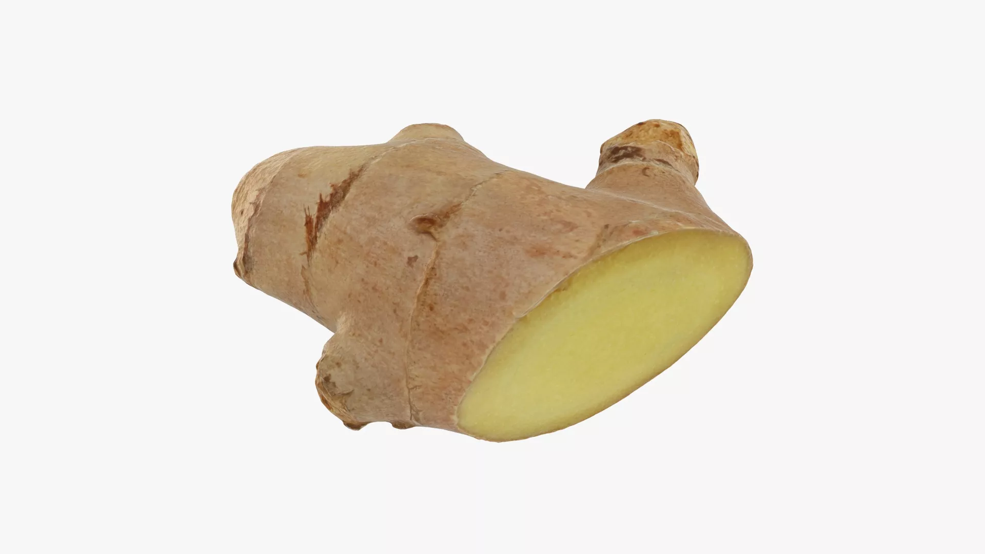 Cut Ginger Low-poly 3D model