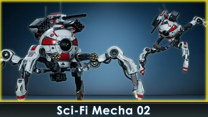 Sci-Fi Mecha - 02