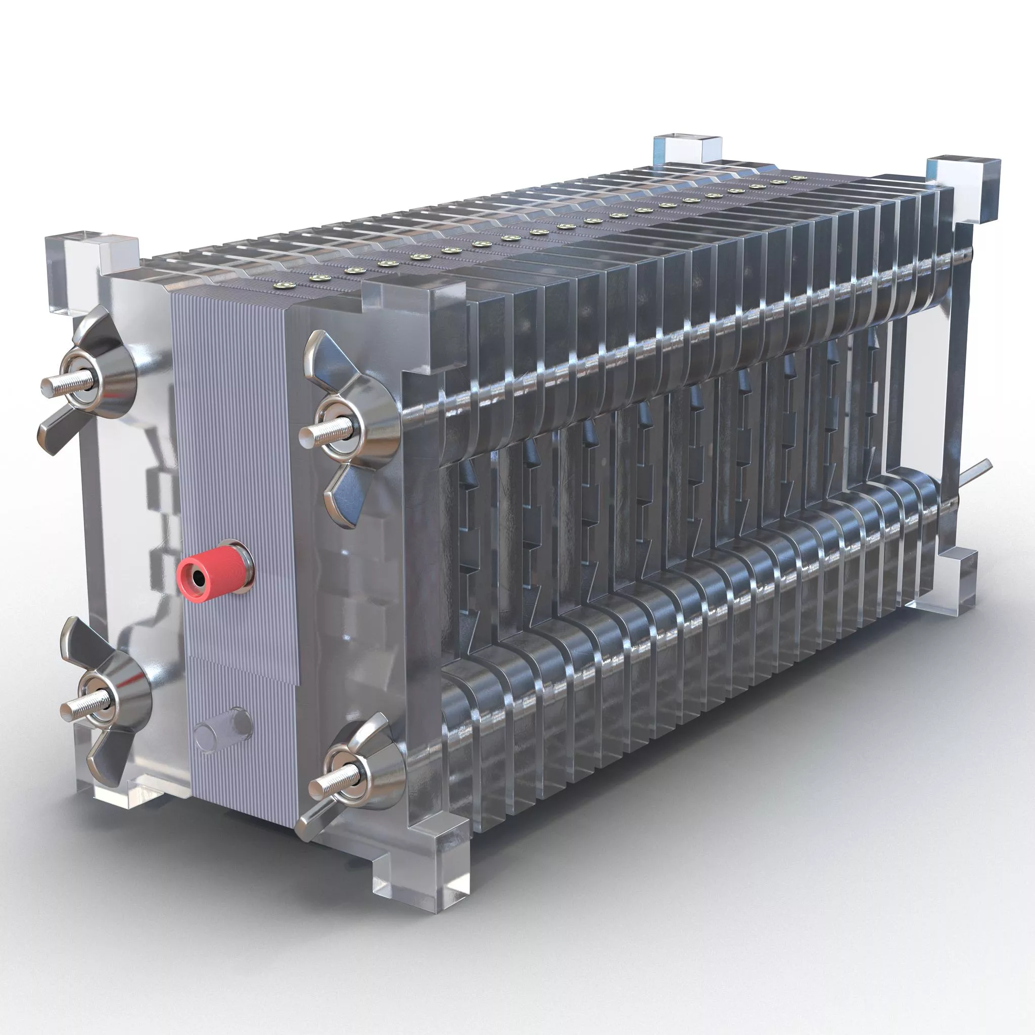Fuel Cell Stack 3D model