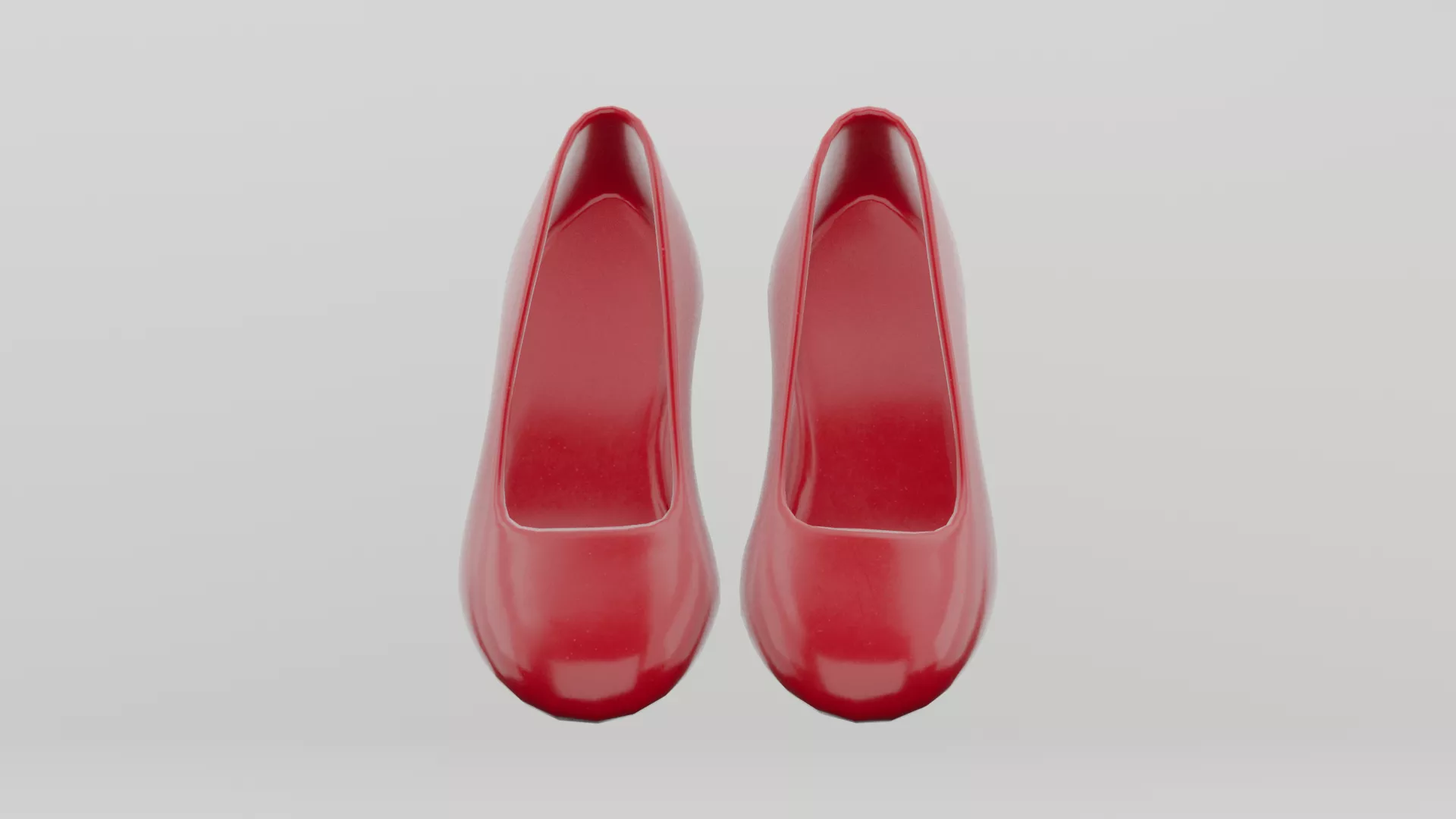 High Heels Low-poly 3D model