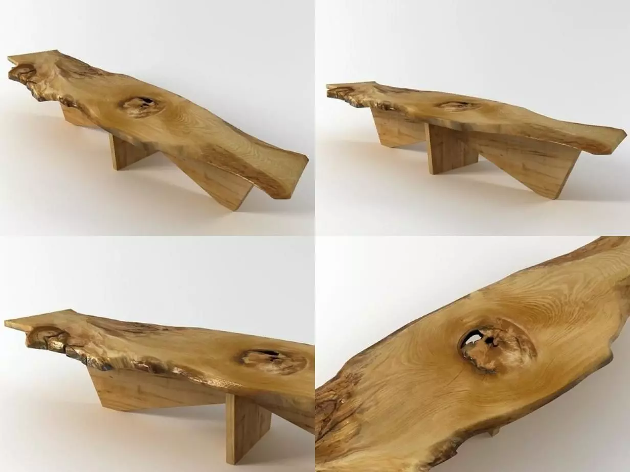 Butterfly Base coffee table 3D model_1