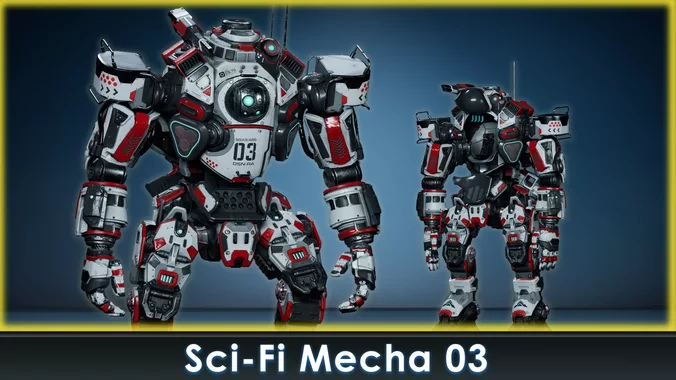 Sci-Fi Mecha - 03