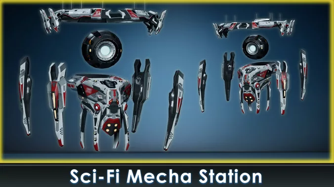 Sci-Fi Mecha Station