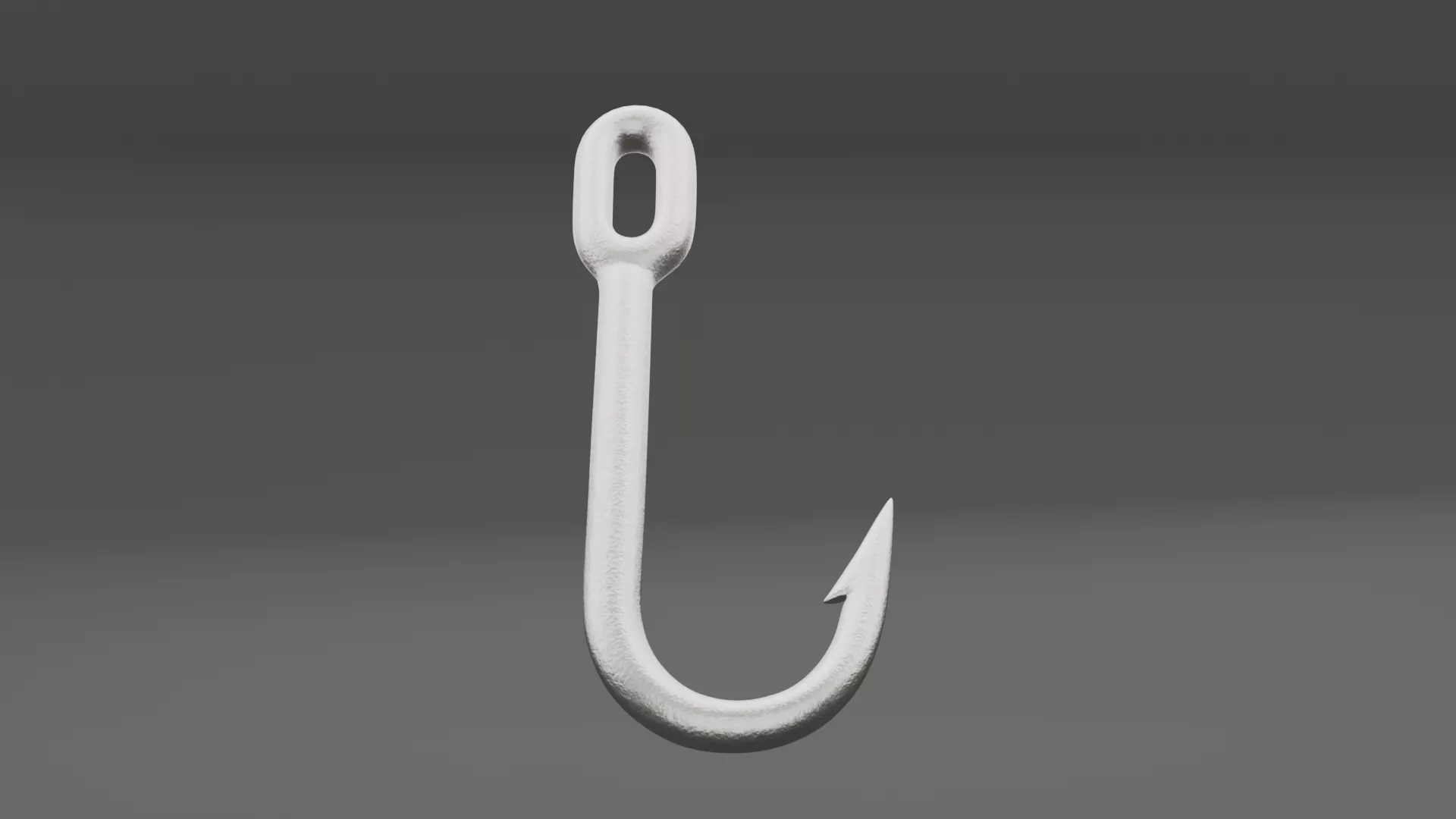 Fishing Hooks Collection Low-poly 3D model