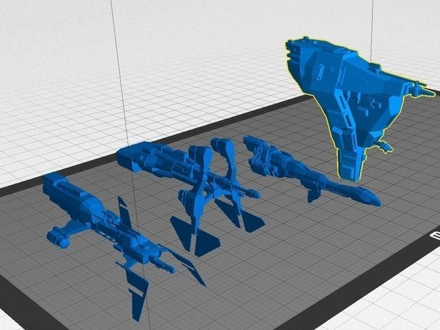 Eve Online - Minmatar Cruiser Collection Free 3D print model_3