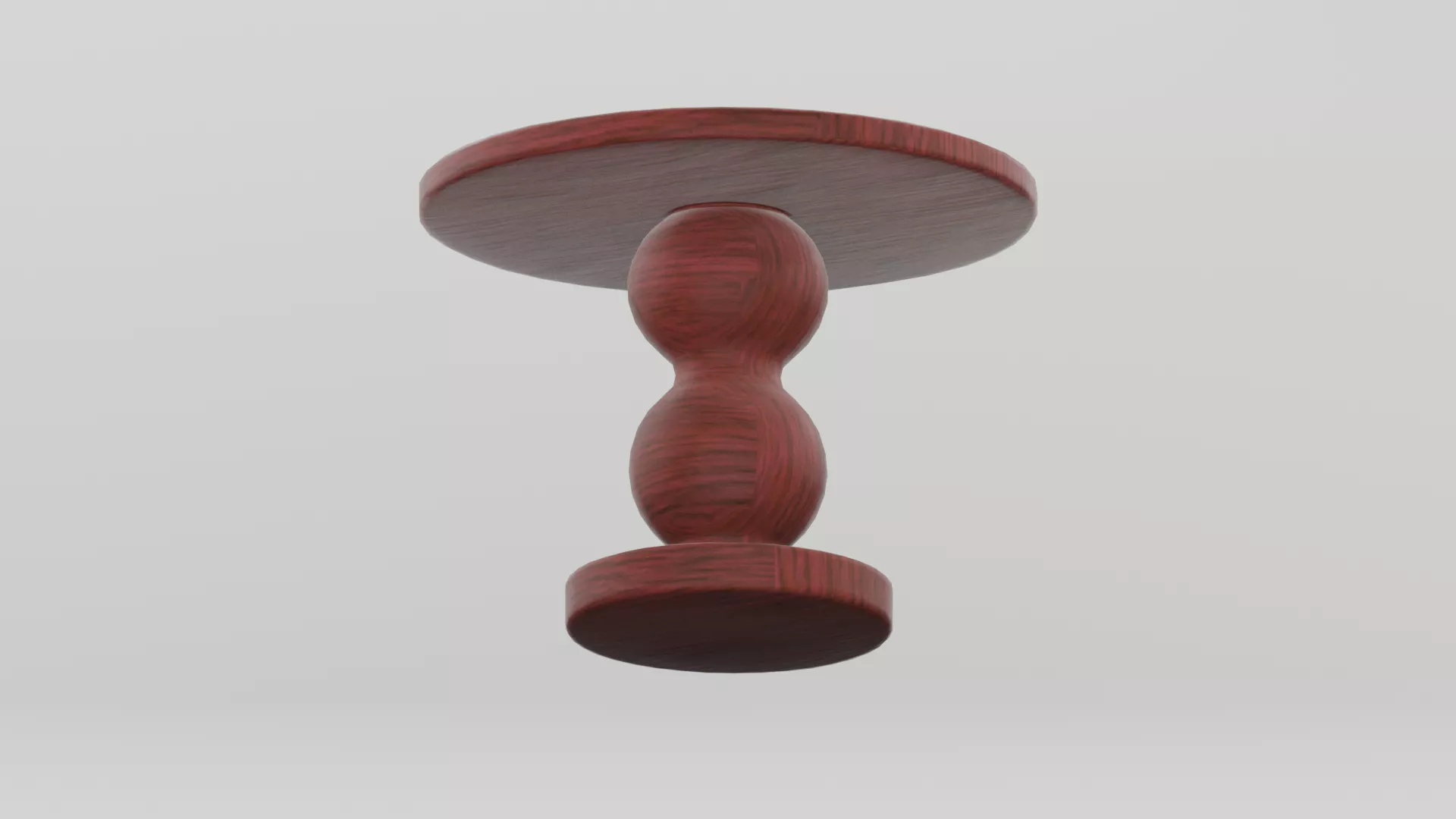 Round Table Low-poly 3D model