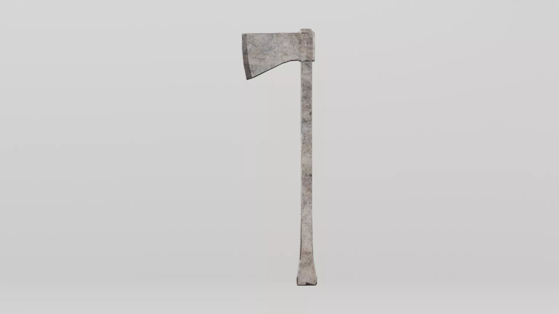 3D Axe Low-poly 3D model