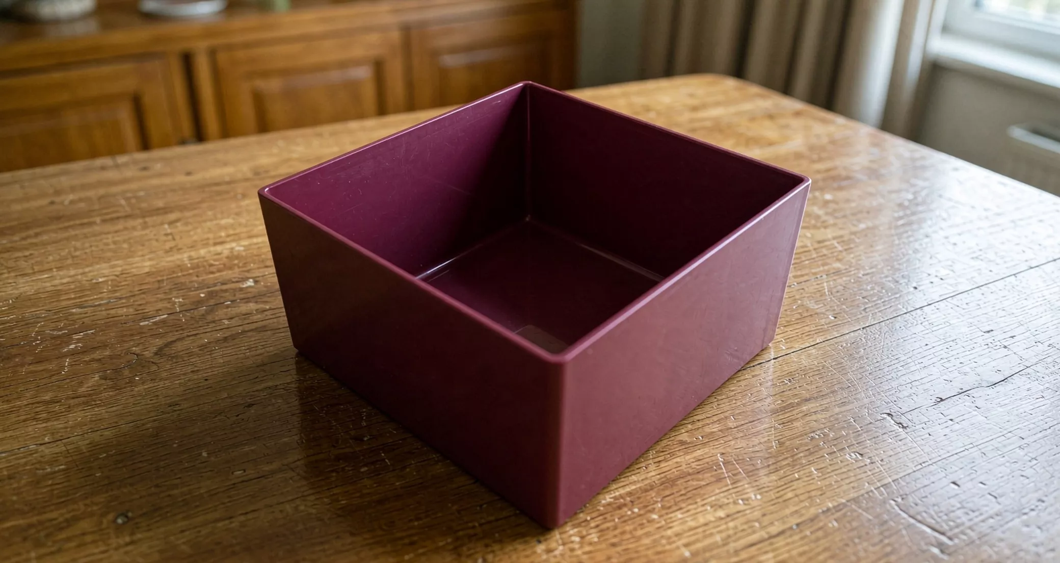 Burgundy Storage Box 3D print model