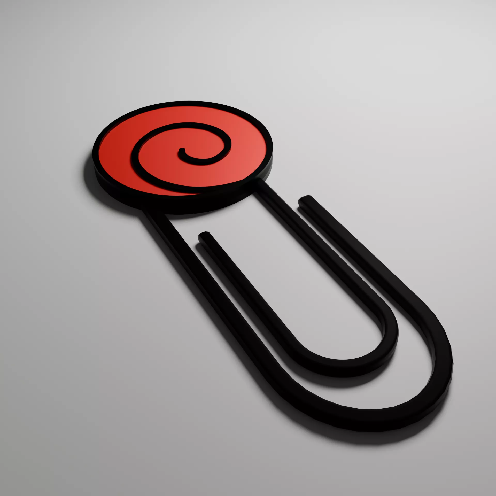 Uzumaki Clan Emblem Paperclip Naruto Anime 3D Printable 3D print model
