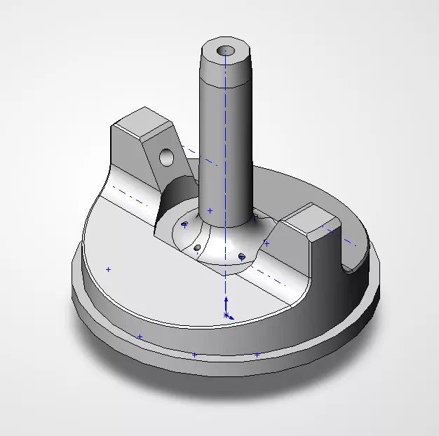 Professional air dummy nozzle for PROGRAMMING of robot gun 6mm 3D print model