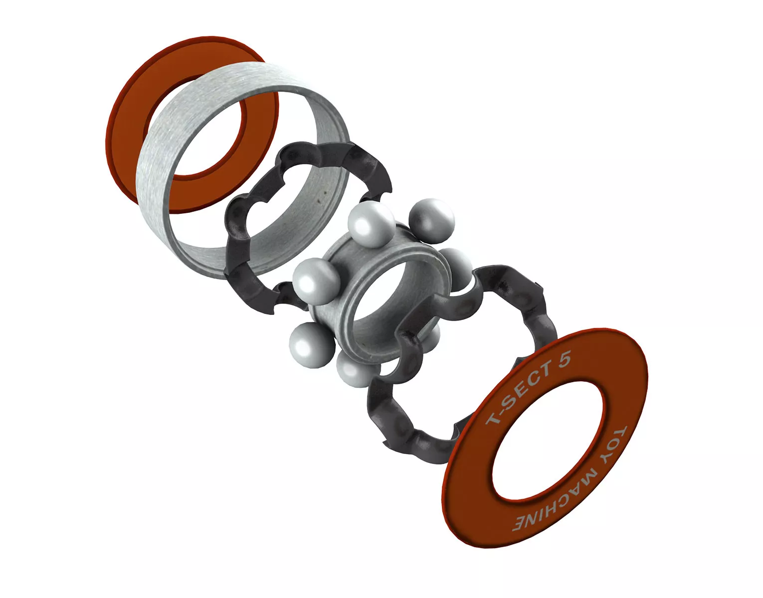 BEARING 3D MODEL Free low-poly 3D model