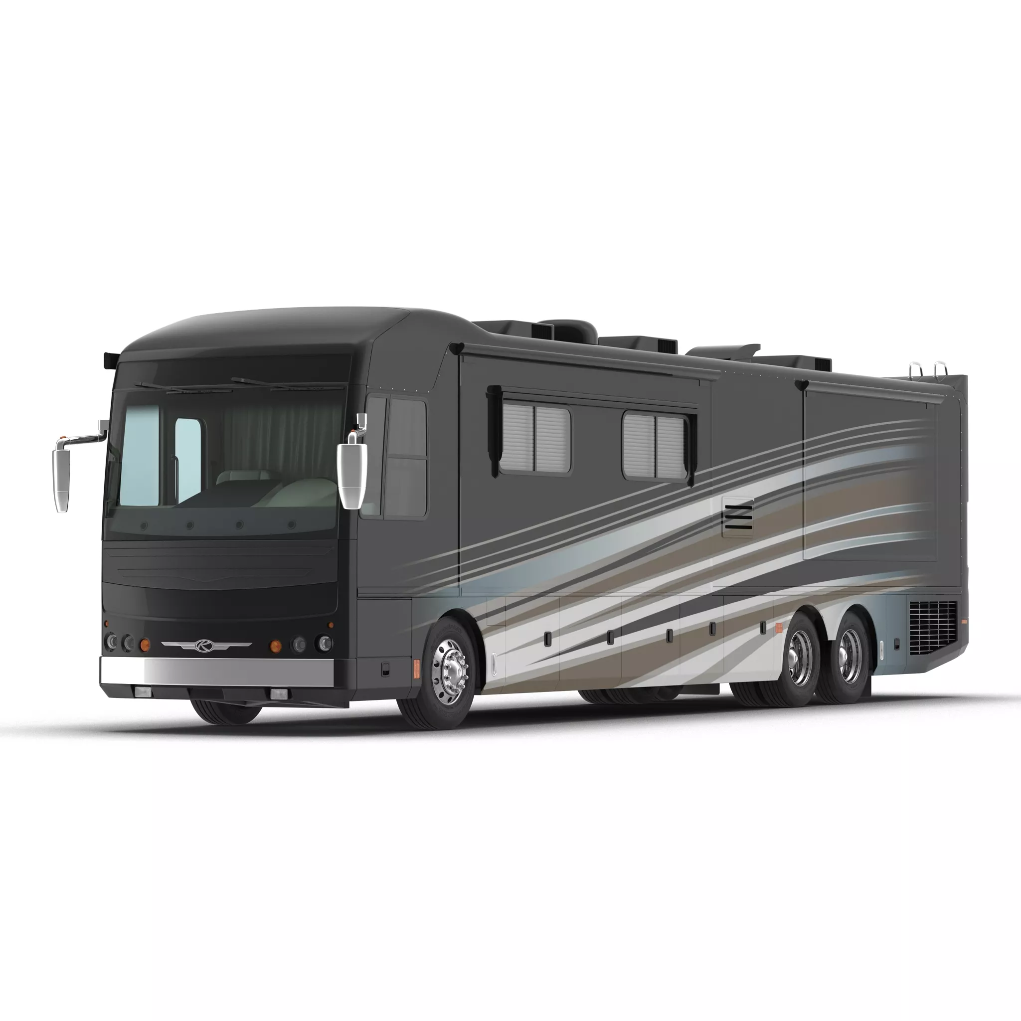 American Recreation Vehicle RV Simple Interior 3D model