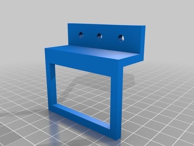 Cheap Temperature Gauge Mounts - Standing and Screw On Free 3D print model_2