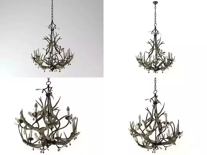 6 Light chandelier