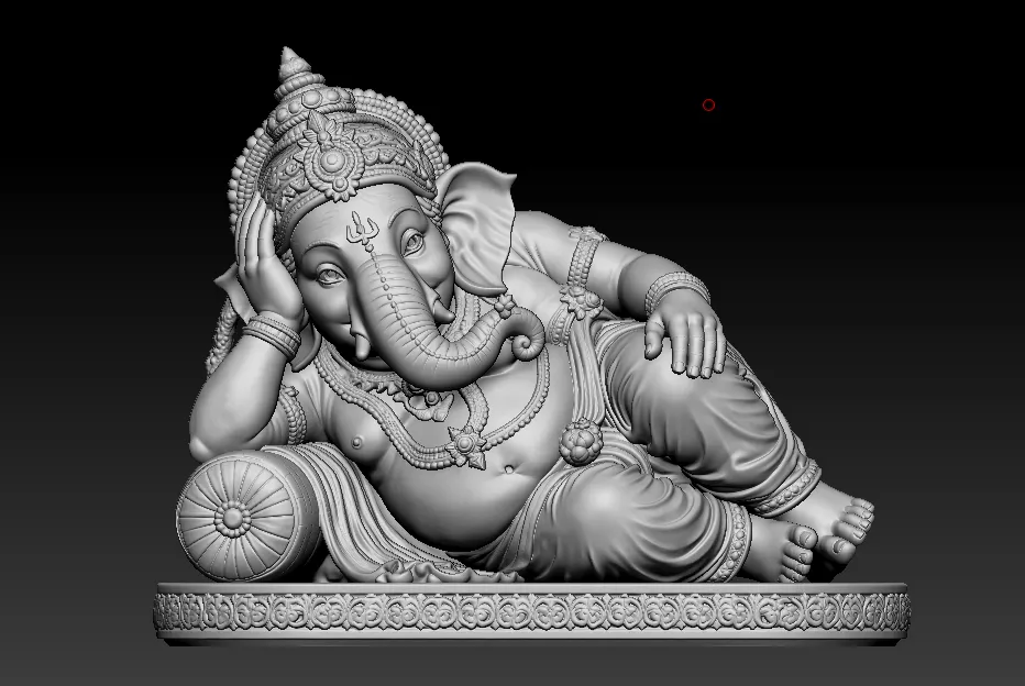 ganesh 3d unique model 3D print model