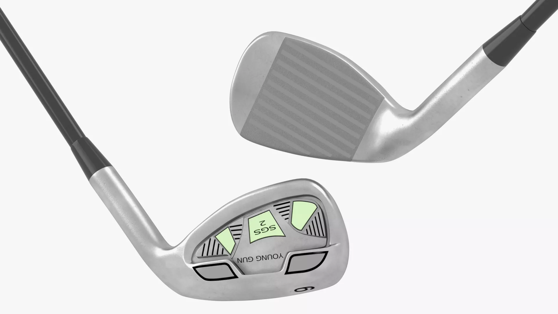 9 Iron Golf Club 3D model