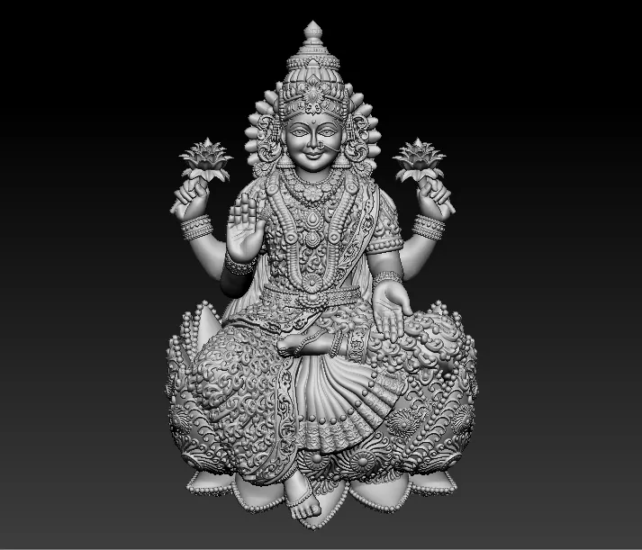 laxmi 3d unique model 3D print model