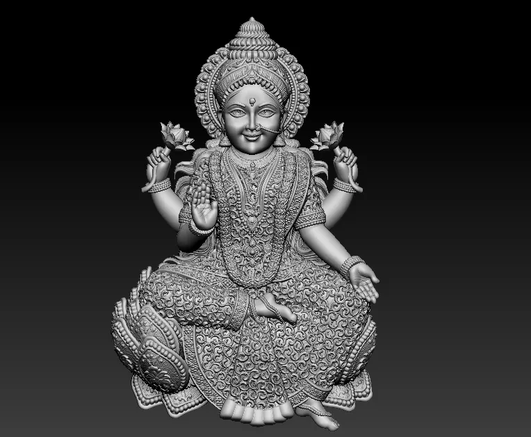 laxmi 3d unique model 3D print model