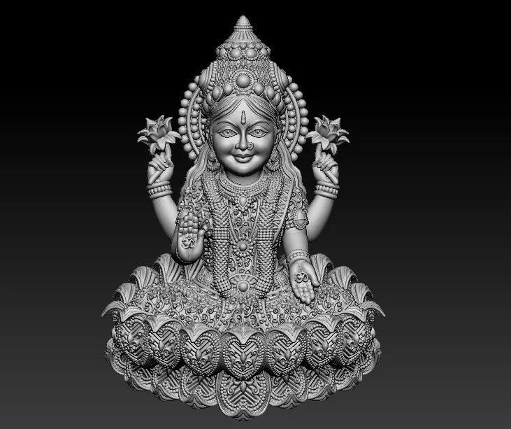 laxmi 3d unique model 3D print model