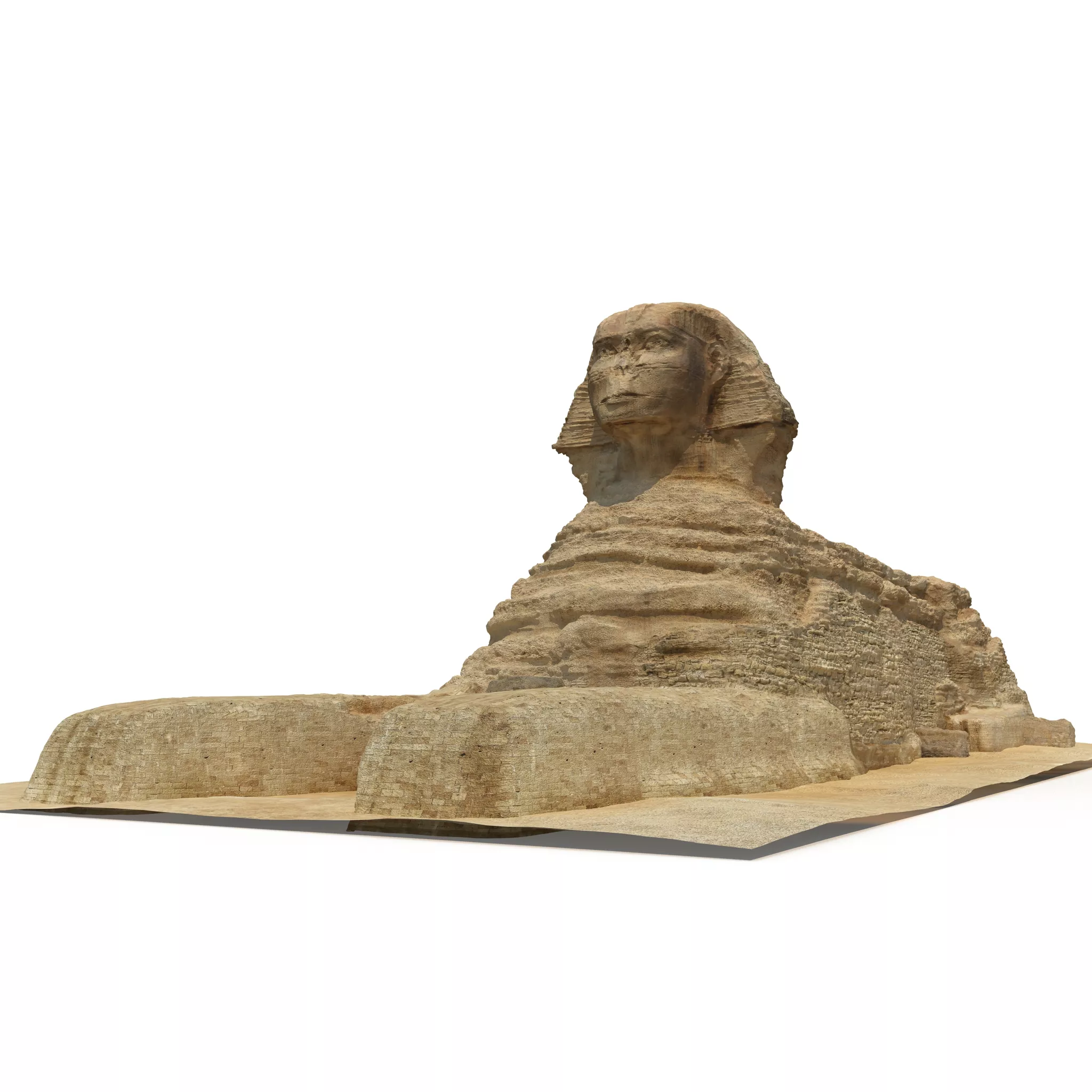 Great Sphinx of Giza 3D model