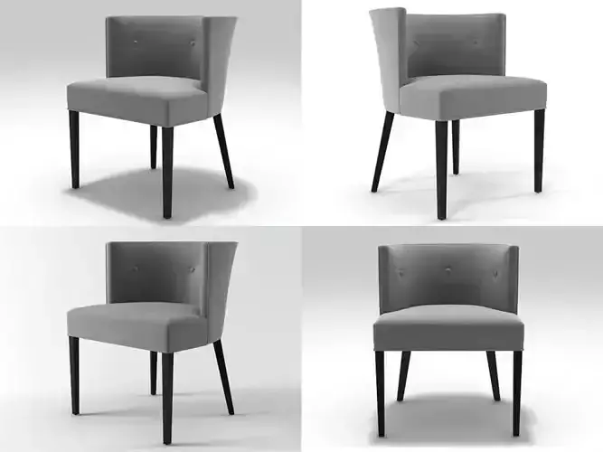 Eric set of four chairs with legs